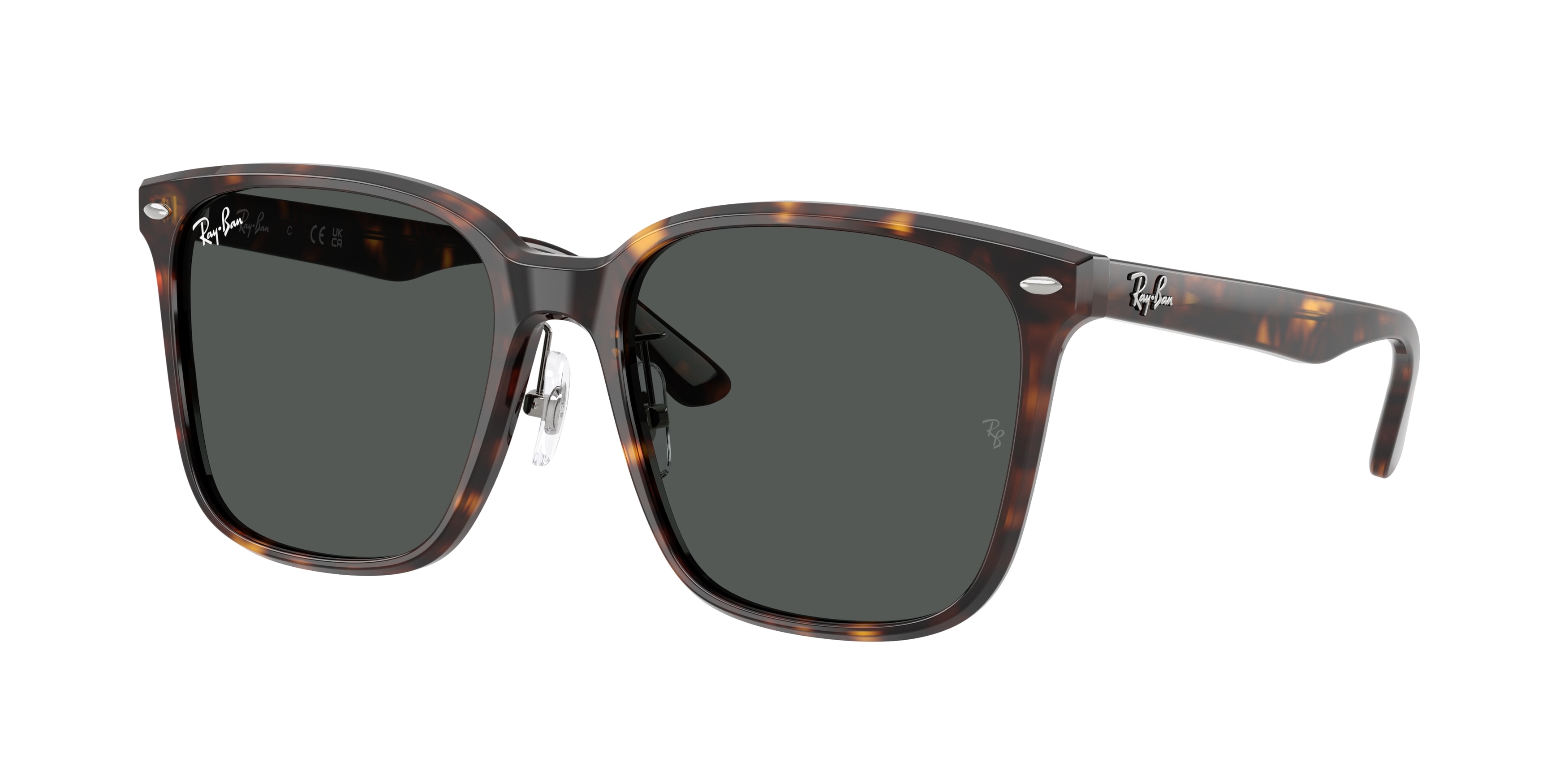 Ray-Ban RB2206D Asian Fit 710/87 Men's Sunglasses Tortoiseshell Size 57